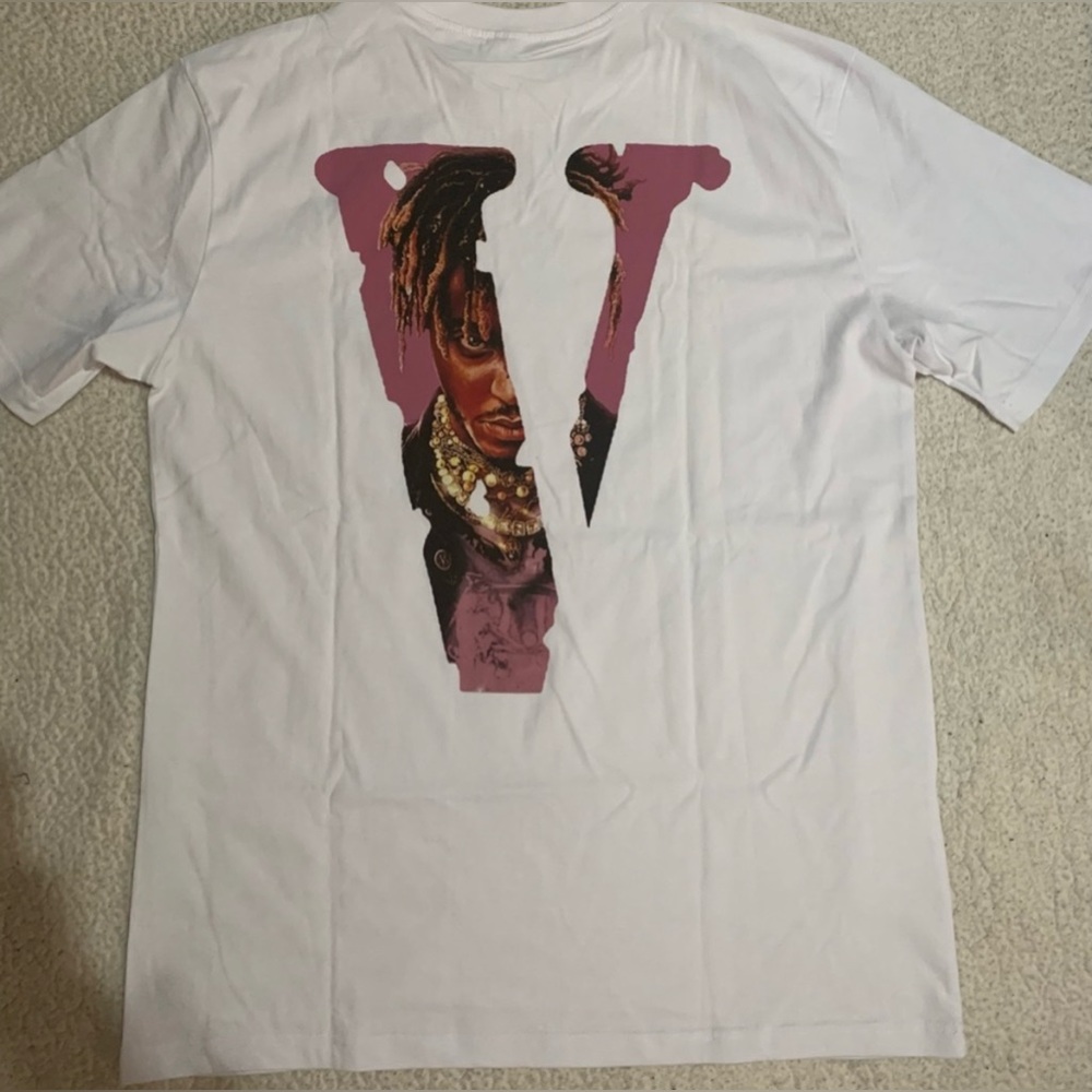Vlone X Juice Wrld White Tee